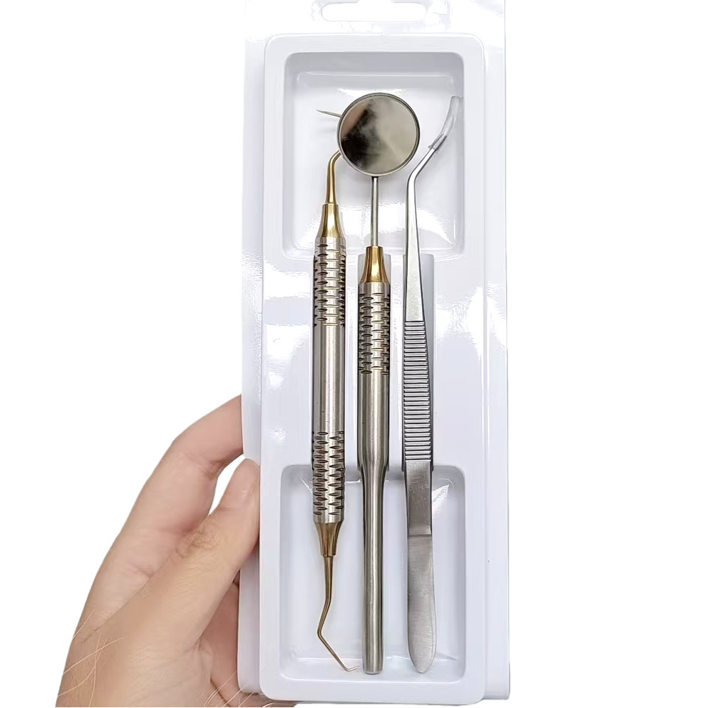 Dental Black & Gold Stainless  - Dental Mirror Probe review and price