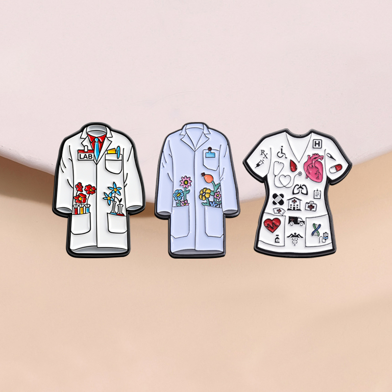 Floral Doctor Nurse Coat Ename - Medical Lab Coats review and price