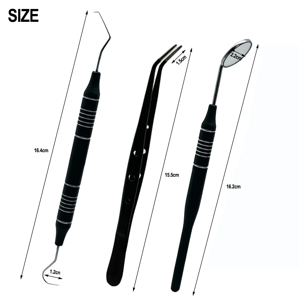 5pcs Dental Double Ended Mouth - Dental Mirror Probe review and price