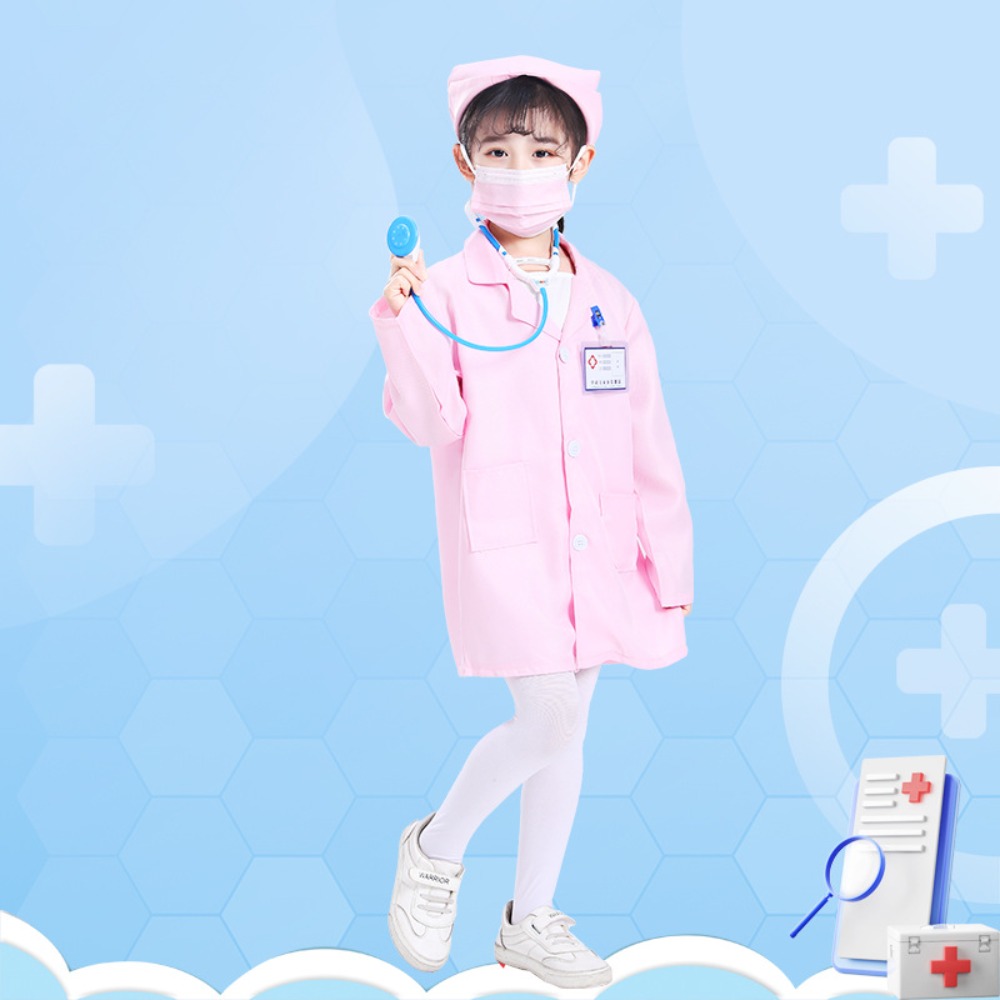 Kids Doctor & Nurse Role Play  - Medical Lab Coats review and price