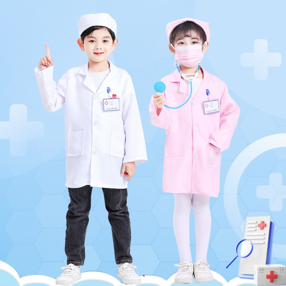 Kids Doctor & Nurse Role Play  - Medical Lab Coats review and price