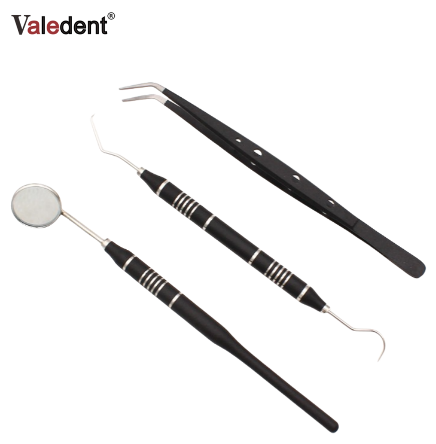 3Pcs/set Dental Mirror kit Mou - Dental Mirror Probe review and price