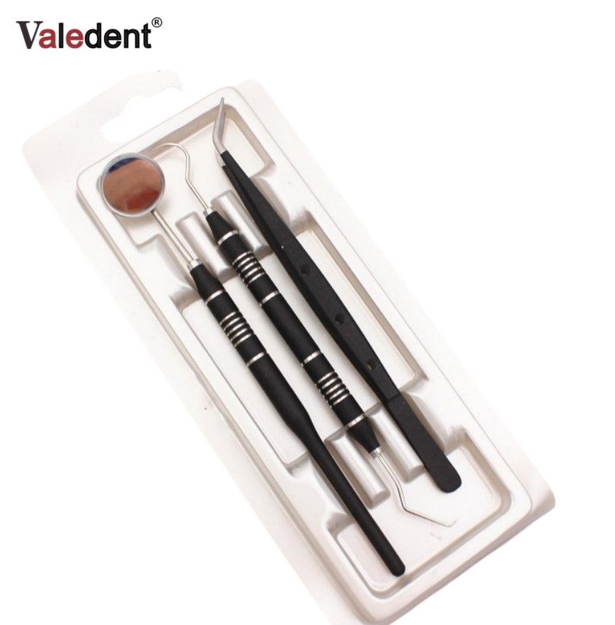 3Pcs/set Dental Mirror kit Mou - Dental Mirror Probe review and price