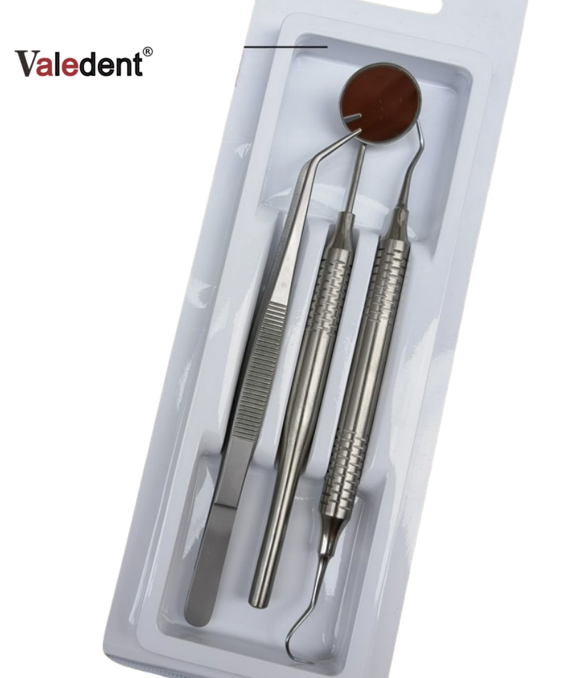 3Pcs/set Dental Mirror kit Mou - Dental Mirror Probe review and price
