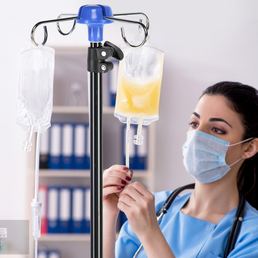 Portable IV Pole Drip Bag Stan - Iv Infusion Pole review and price