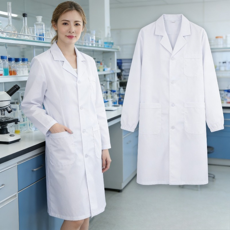 Lab Isolation Gown White Coat  - Medical Lab Coats review and price