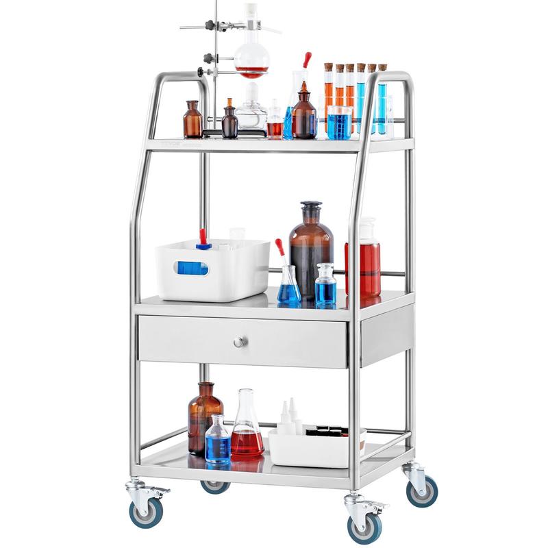 Medical Trolley 23.6x15.7x33.4 - Medical Lab Design review and price